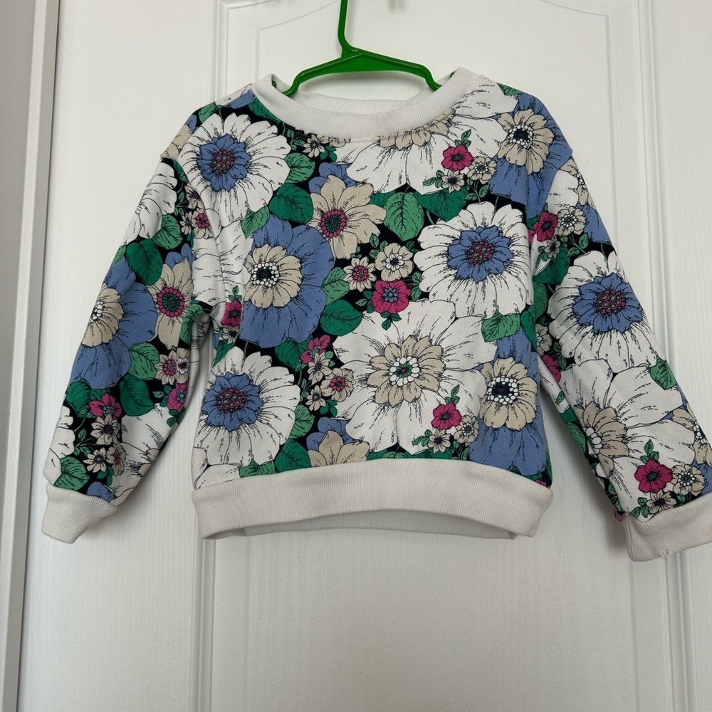 Gap Floral Print Sweatshirt